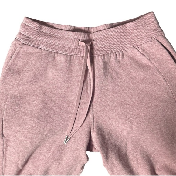 Lululemon Scuba High-Rise Jogger Full Length Heathered Pink Taupe Pink Size 8 - Picture 5 of 11